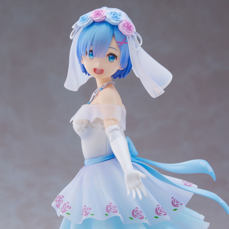 Re:Zero Starting Life in Another World Pre-Painted Figure: Rem Wedding Ver. image 6