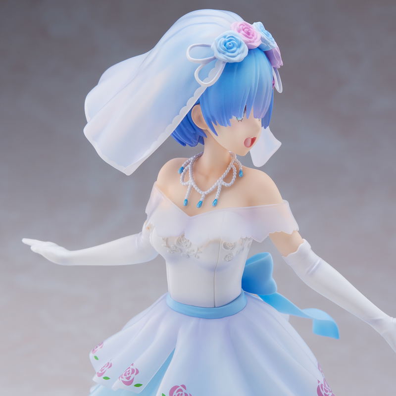 Re:Zero Starting Life in Another World Pre-Painted Figure: Rem Wedding Ver. image 8