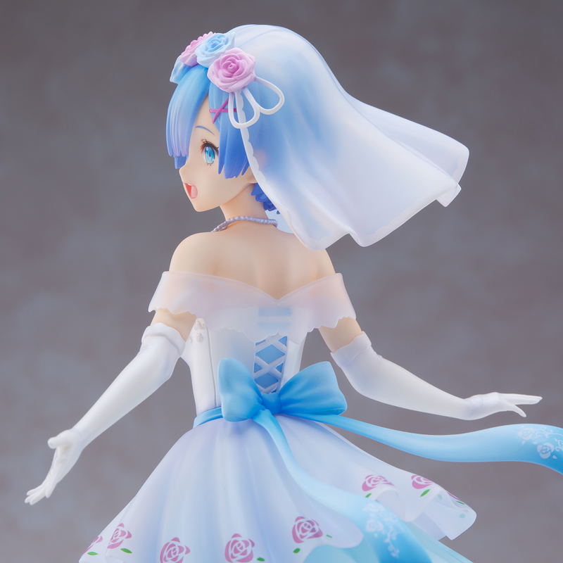 Re:Zero Starting Life in Another World Pre-Painted Figure: Rem Wedding Ver. image 9