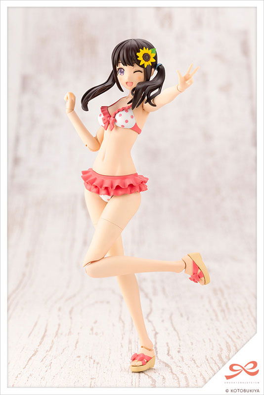 Sousaishojoteien 1/10 Scale Plastic Model Kit: Madoka Yuki Swimsuit image 2