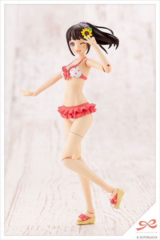 Sousaishojoteien 1/10 Scale Plastic Model Kit: Madoka Yuki Swimsuit image 4