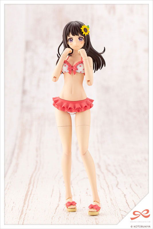 Sousaishojoteien 1/10 Scale Plastic Model Kit: Madoka Yuki Swimsuit image 6