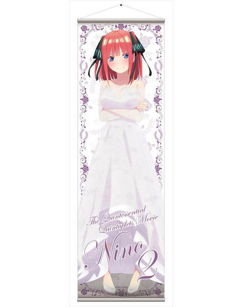 The Quintessential Quintuplets Movie Big Wall Scroll: Nino Wedding Dress image 1