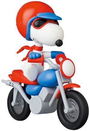 Ultra Detail Figure Peanuts Series 13: Motocross Snoopy