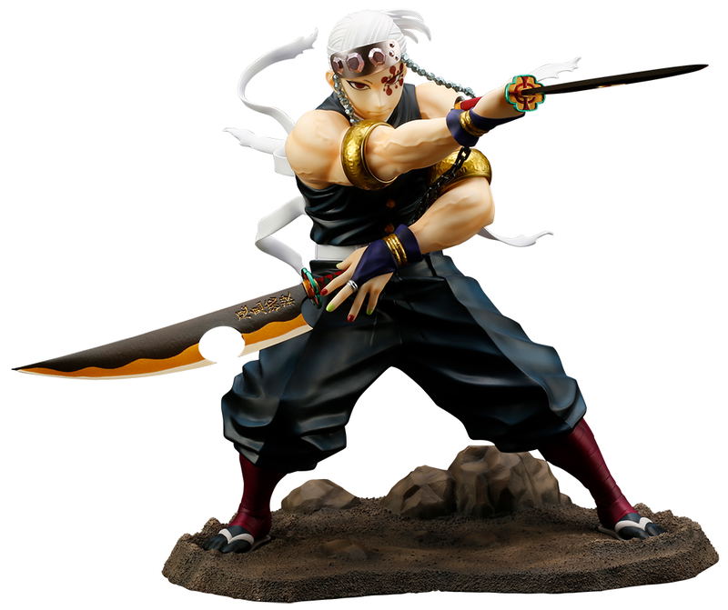 ARTFX J Demon Slayer Kimetsu no Yaiba 1/8 Scale Pre-Painted Figure: Tengen Uzui image 1