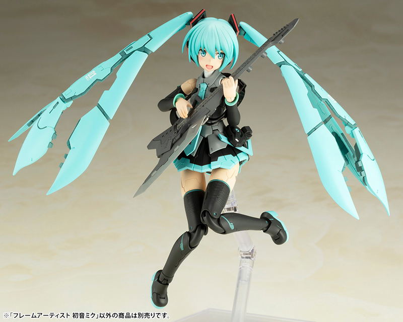 Frame Arms Frame Artist 1/100 Scale Plastic Model Kit: Hatsune Miku image 12