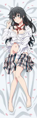 My Teen Romantic Comedy SNAFU Climax! Original Illustration Premium Dakimakura Cover: Yukino (School Uniform & White Bikini) thumbnail 1