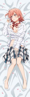 My Teen Romantic Comedy SNAFU Climax! Original Illustration Premium Dakimakura Cover: Yui (School Uniform & White Bikini) thumbnail 1