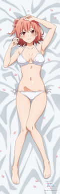 My Teen Romantic Comedy SNAFU Climax! Original Illustration Premium Dakimakura Cover: Yui (School Uniform & White Bikini) thumbnail 2