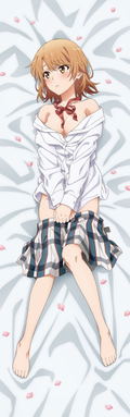 My Teen Romantic Comedy SNAFU Climax! Original Illustration Premium Dakimakura Cover: Iroha (School Uniform & White Bikini) thumbnail 1