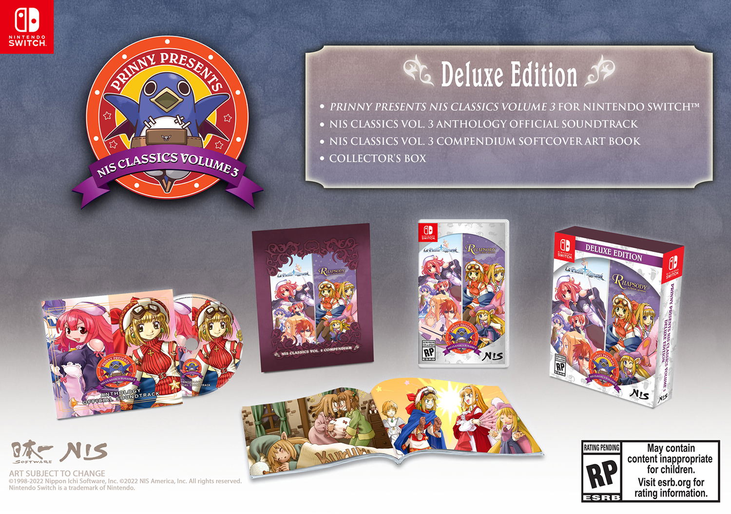 Prinny Presents NIS deals Classics Volume 1 Deluxe Edition for Nintendo Switch