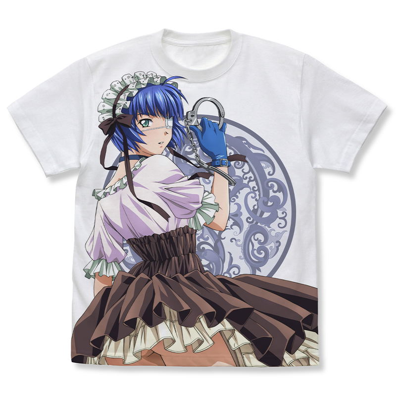 Shin Ikkitousen - Shimei Ryomou Full Graphic T-shirt White (S Size) image 1