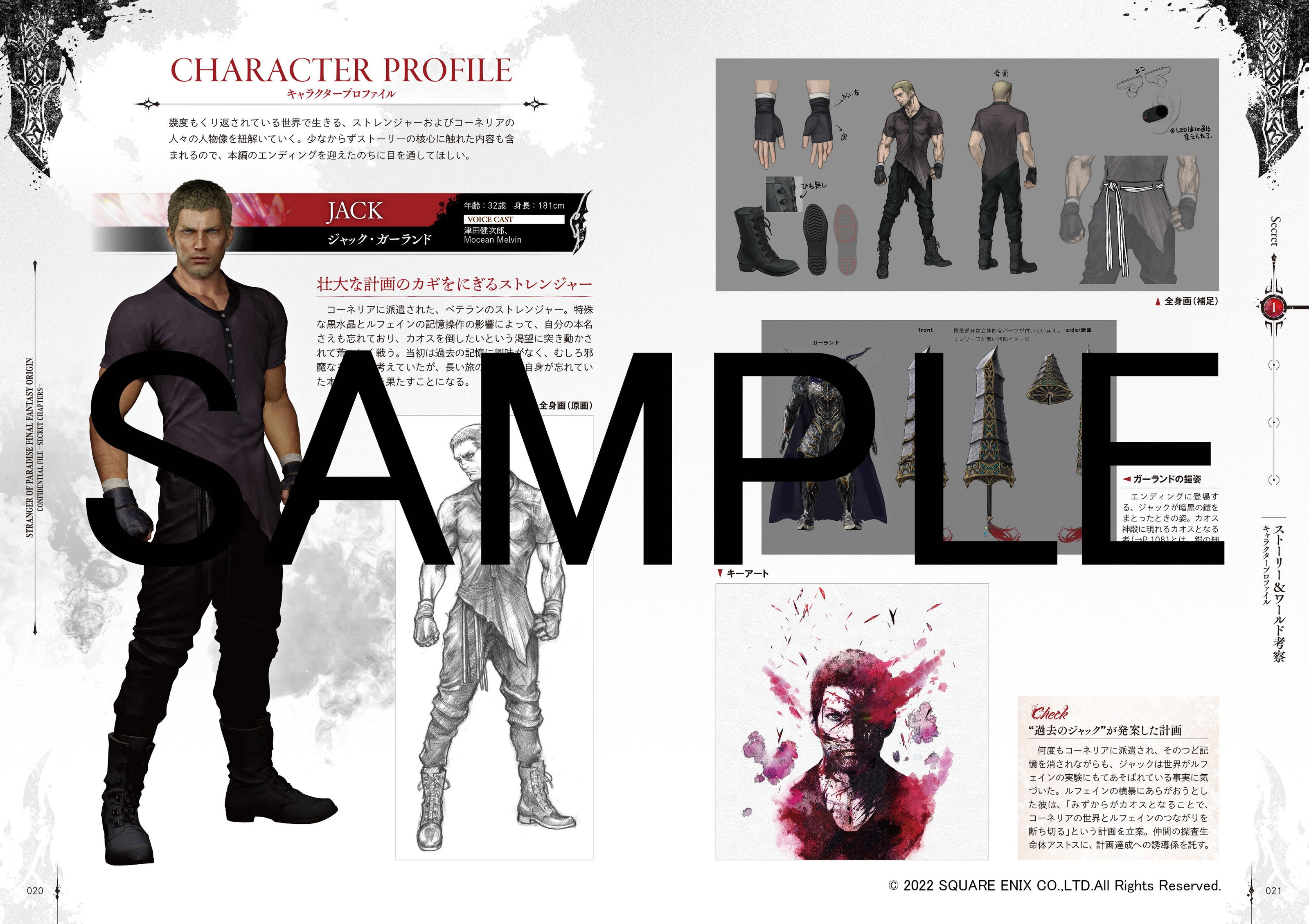 Stranger Of Paradise Final Fantasy Origin Confidential File