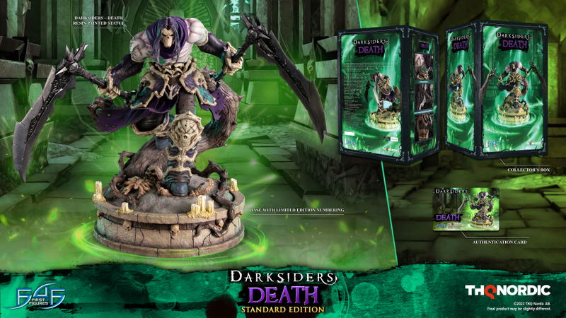 Darksiders Resin Painted Statue: Death [Standard Edition] image 42