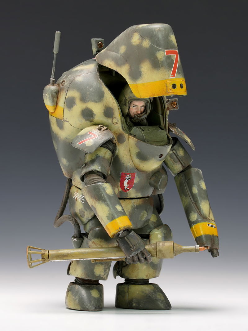 Maschinen Krieger 1/20 Scale Plastic Model Kit: P. K. A. Ausf M Melusine image 2