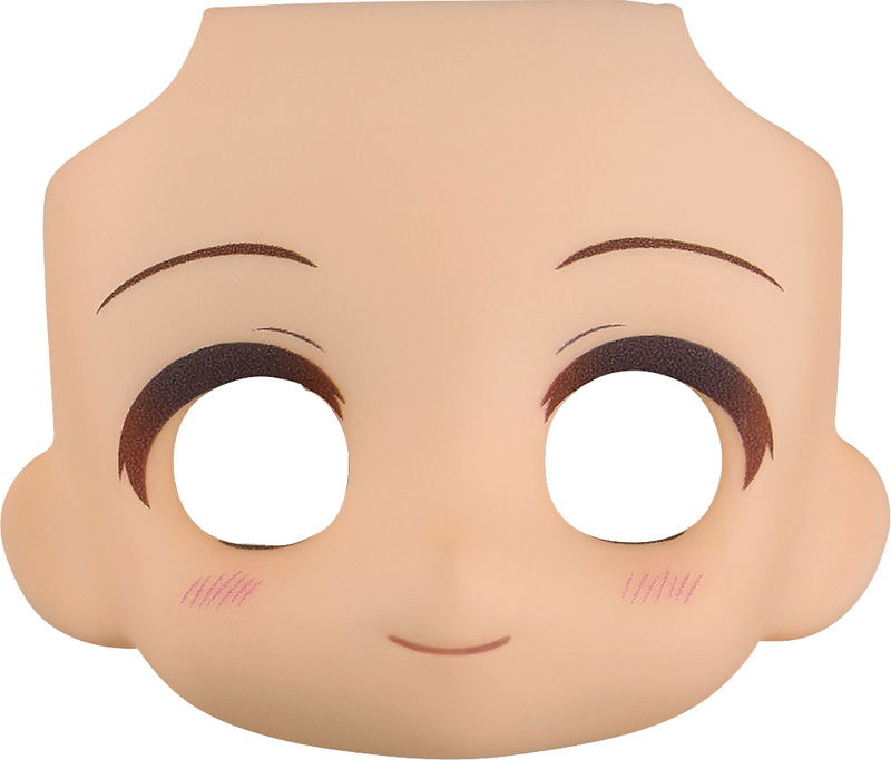 Nendoroid Doll Customizable Face Plate 01: Peach image 1