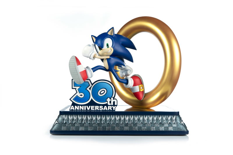 Sonic The Hedgehog Resin Painted Statue: Sonic The Hedgehog 30th Anniversary [Standard Edition] image 1