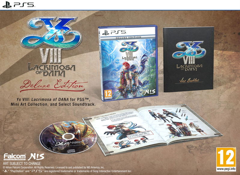Ys VIII: Lacrimosa of DANA [Deluxe Edition] image 1