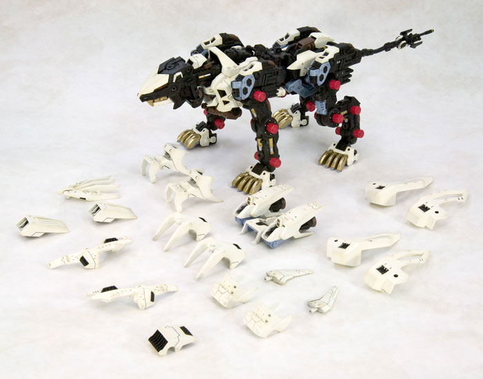 Zoids HMM 1/72 Scale Plastic Model Kit: RZ-041 Liger Zero Marking Plus Ver. (Re-run) image 5