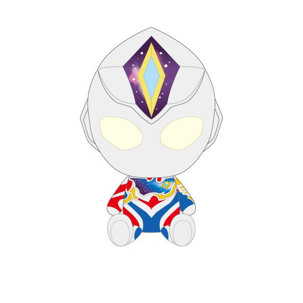 Ultraman Decker Ultra Hero Plush: Ultraman Decker Flash Type image 1
