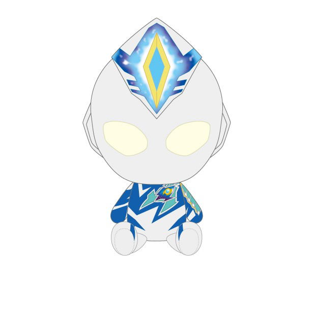 Ultraman Decker Ultra Hero Plush: Ultraman Decker Miracle Type image 1
