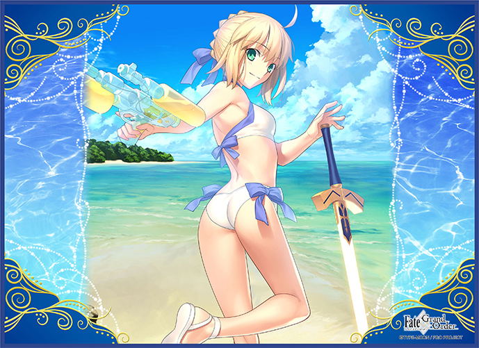 Fate Grand Order TCG Universal Play Mat: Altria Pendragon (Archer) image 1