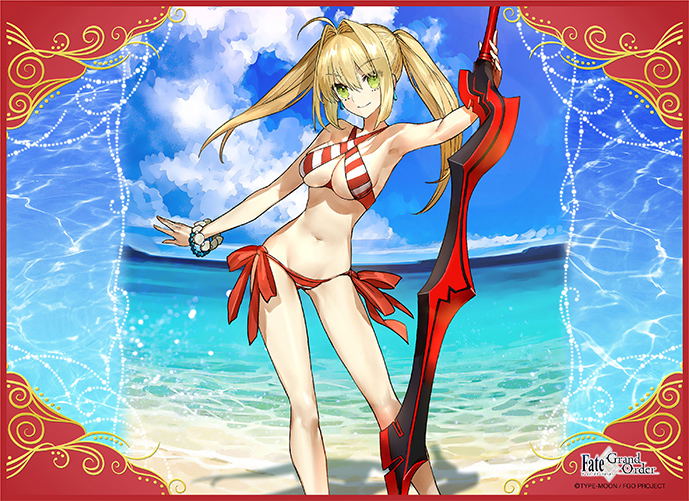 Fate Grand Order TCG Universal Play Mat: Nero Claudius (Caster) image 1
