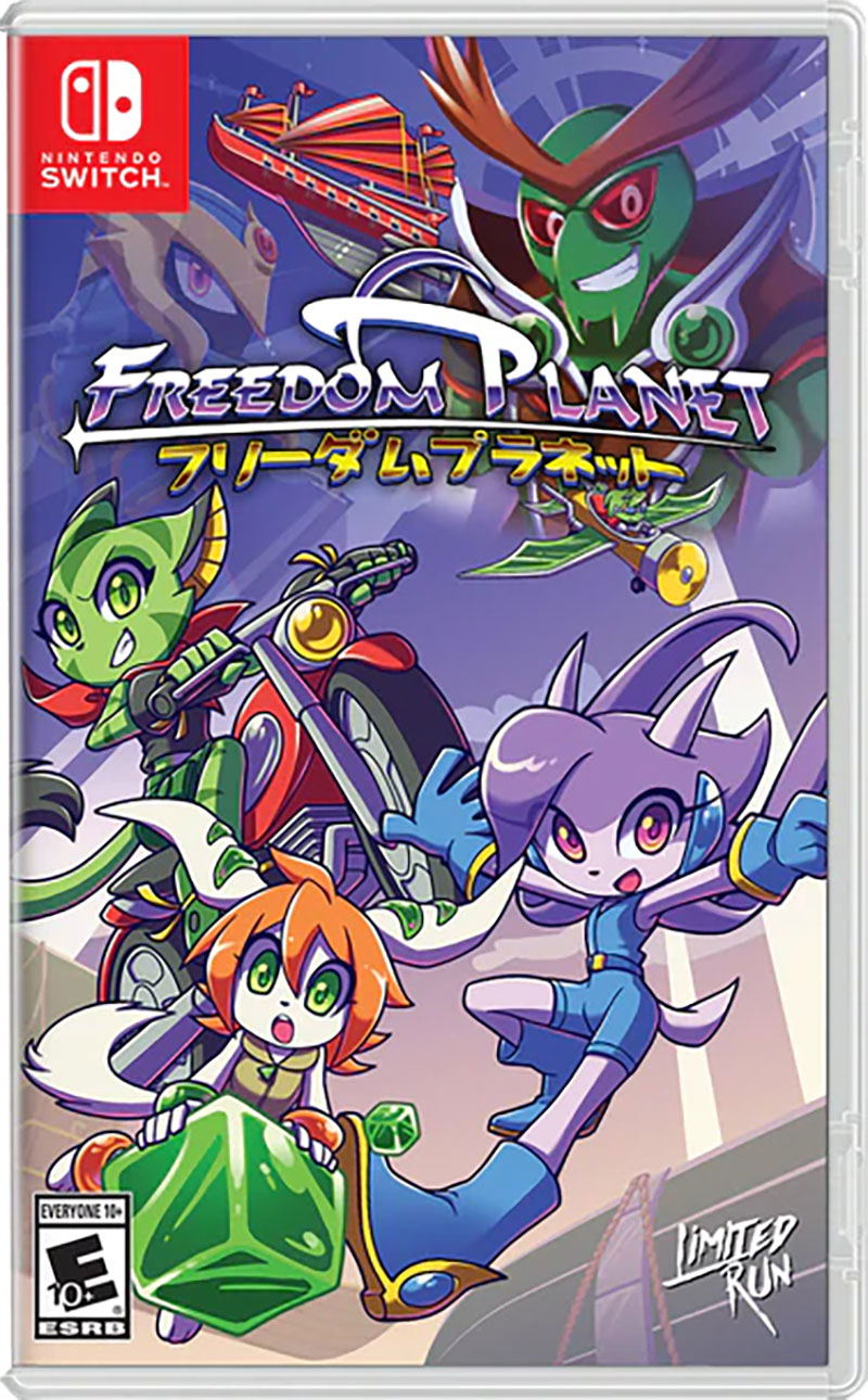 FREEDOM PLANET DELUXE EDITION：フリーダムプラネット Freedom Planet [Deluxe Edition] para Nintendo Switch, Nintendo