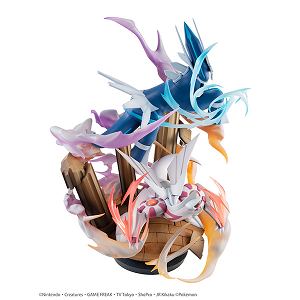 G.E.M. EX Series Pokemon Pre-Painted Figure: Dialga & Palkia