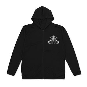 Fist of the North Star Raoh Ascension Thin Dry Hoodie Black (S Size)