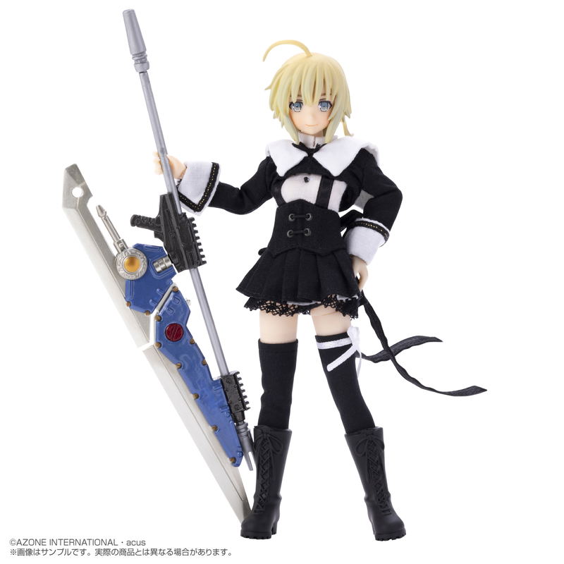 Assault Lily Series 062 Assault Lily 1/12 Scale Fashion Doll: Soraha Amano Ver. 2.0 Plastic Armor Type image 2