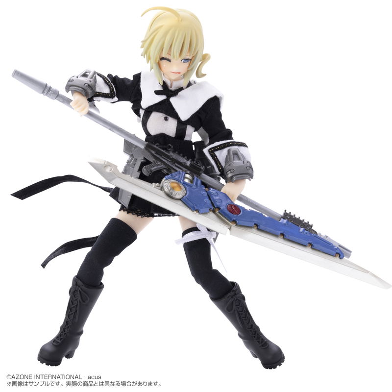 Assault Lily Series 062 Assault Lily 1/12 Scale Fashion Doll: Soraha Amano Ver. 2.0 Plastic Armor Type image 4