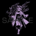 Demon Slayer: Kimetsu no Yaiba Shinobu Kocho Thin Dry Hoodie Black (S Size) thumbnail 3