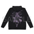 Demon Slayer: Kimetsu no Yaiba Shinobu Kocho Thin Dry Hoodie Black (L Size) thumbnail 1