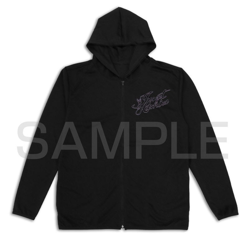 Demon Slayer: Kimetsu no Yaiba Shinobu Kocho Thin Dry Hoodie Black (XL Size) image 2