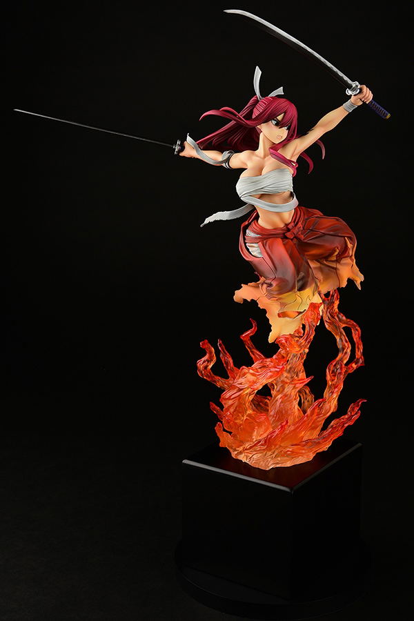 Fairy Tail 1/6 Scale Pre-Painted Figure: Erza Scarlet Samurai -Kouen Banjou- Ver. Crimson image 14