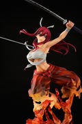 Fairy Tail 1/6 Scale Pre-Painted Figure: Erza Scarlet Samurai -Kouen Banjou- Ver. Crimson thumbnail 15