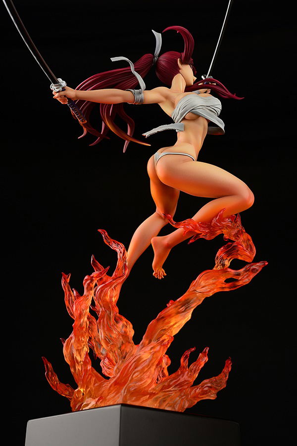 Fairy Tail 1/6 Scale Pre-Painted Figure: Erza Scarlet Samurai -Kouen Banjou- Ver. Crimson image 24
