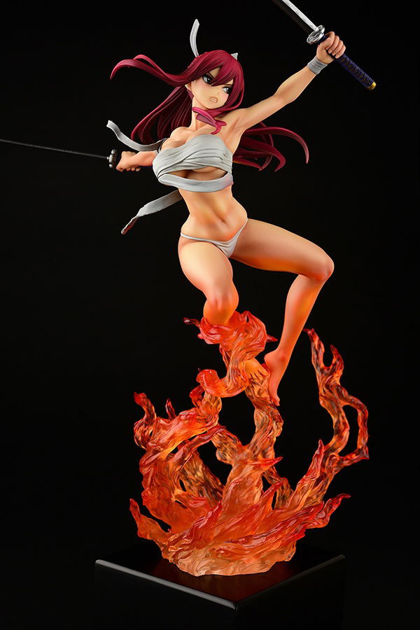 Fairy Tail 1/6 Scale Pre-Painted Figure: Erza Scarlet Samurai -Kouen Banjou- Ver. Crimson image 28