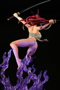 Fairy Tail 1/6 Scale Pre-Painted Figure: Erza Scarlet Samurai -Kouen Banjou- Ver. Jet Black thumbnail 22