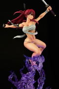 Fairy Tail 1/6 Scale Pre-Painted Figure: Erza Scarlet Samurai -Kouen Banjou- Ver. Jet Black thumbnail 25
