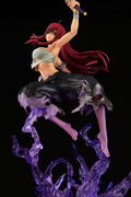 Fairy Tail 1/6 Scale Pre-Painted Figure: Erza Scarlet Samurai -Kouen Banjou- Ver. Jet Black thumbnail 4