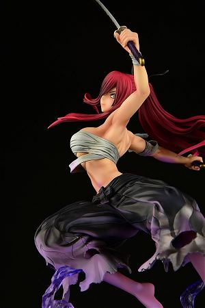 Fairy Tail 1/6 Scale Pre-Painted Figure: Erza Scarlet Samurai -Kouen Banjou- Ver. Jet Black