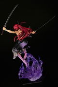 Fairy Tail 1/6 Scale Pre-Painted Figure: Erza Scarlet Samurai -Kouen Banjou- Ver. Jet Black thumbnail 7