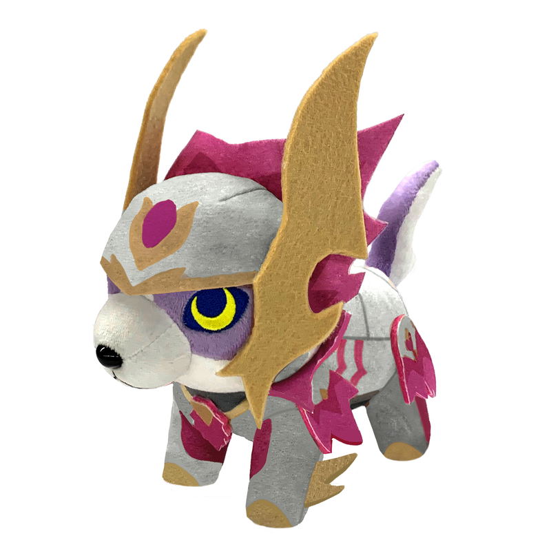 Monster Hunter Rise Sunbreak Deformed Plush: Palamute (Canyne Malzeno X) image 1