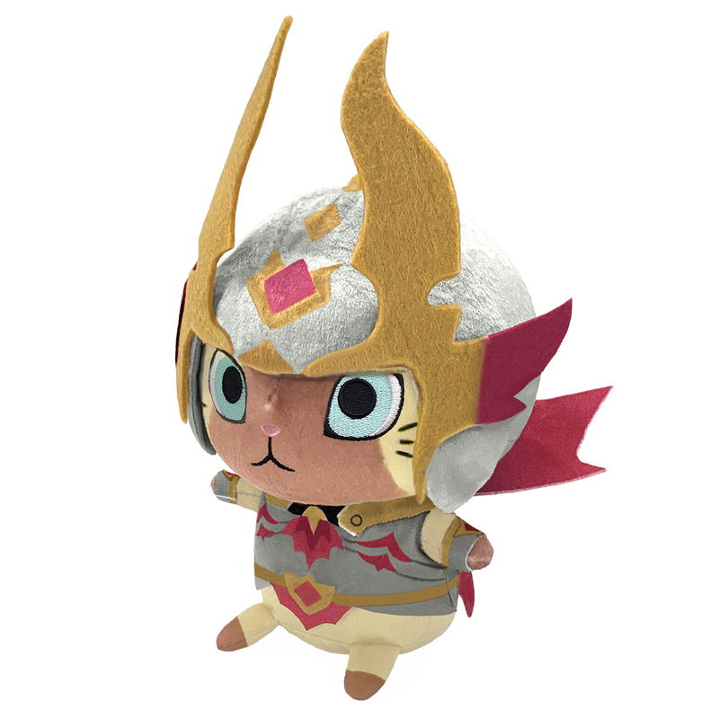 Monster Hunter Rise Sunbreak Deformed Plush: Palico (Felyne Malzeno X) image 1