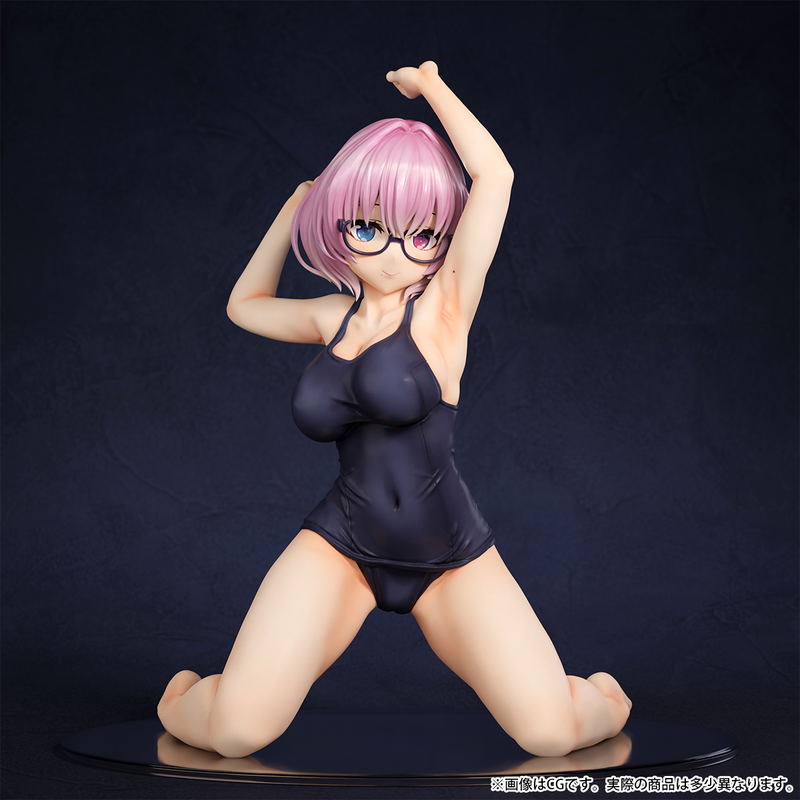 Original Character 1/4 Scale Pre-Painted Figure: Ruby School Swimwear Ver. Pursuit Eye Type image 3