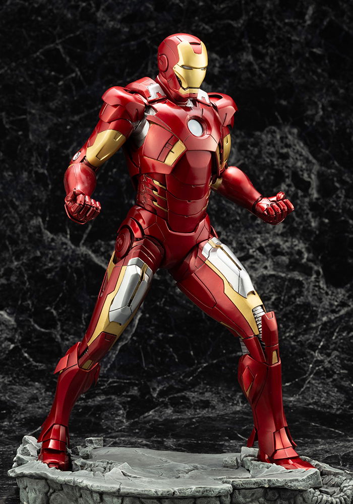 ARTFX The Avengers 1/6 Scale Pre-Painted Figure: Iron Man Mark VII -Avengers- image 9