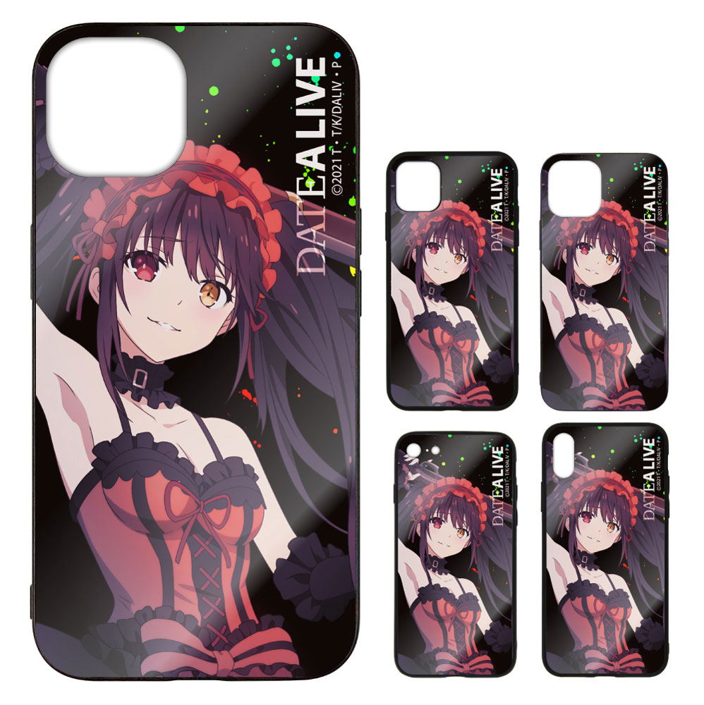 Date A Live IV Kurumi Tokisaki Tempered Glass iPhone Case 12