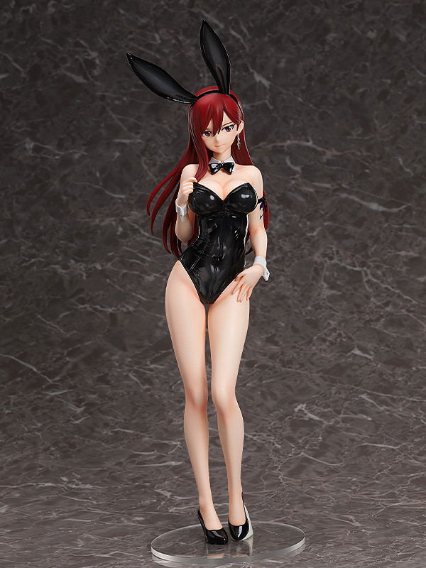 Fairy Tail 1/4 Scale Pre-Painted Figure: Erza Scarlet Bare Leg Bunny Ver. [GSC Online Shop Exclusive Ver.] image 3